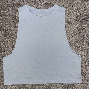 aerie blue and white speckled tank!